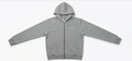 gray zipup hoodie