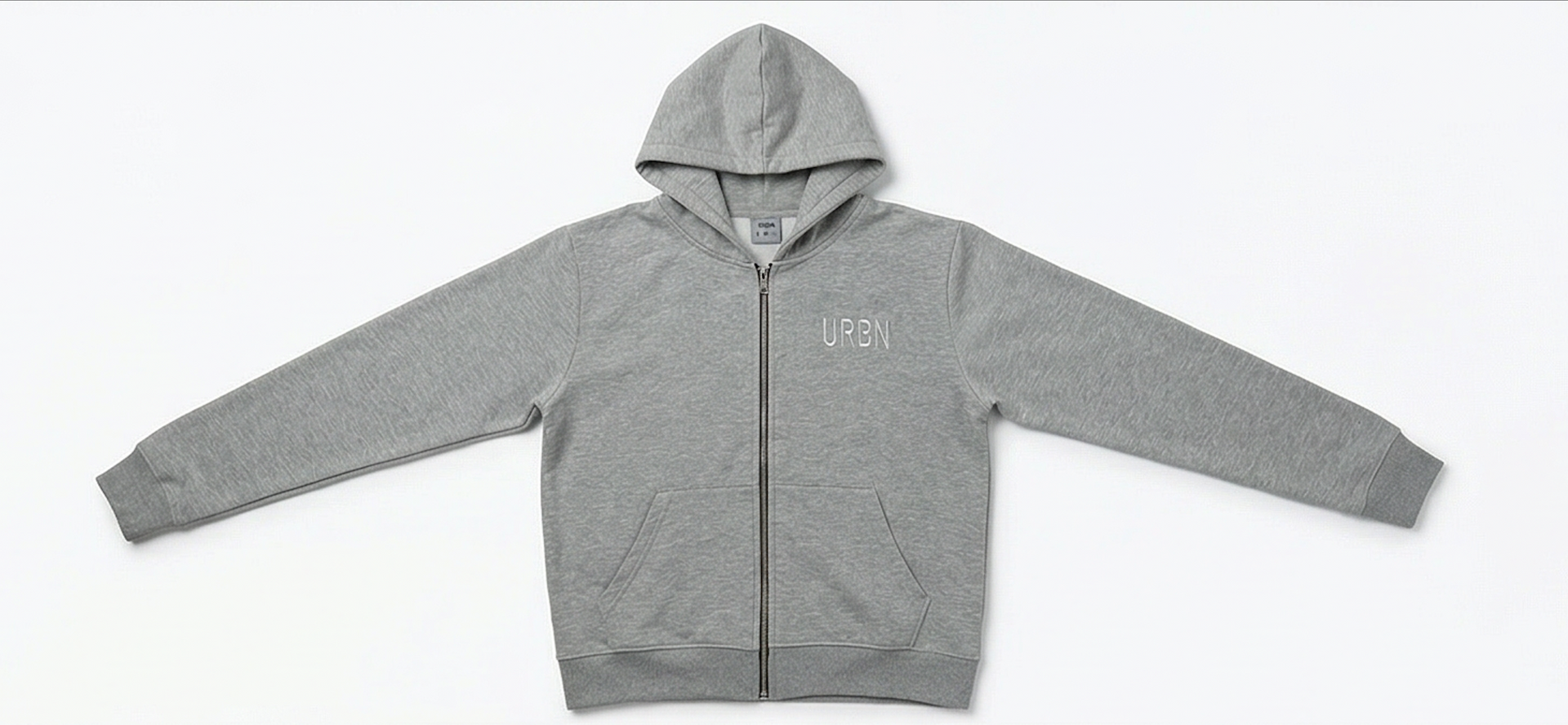 gray zipup hoodie – urbn